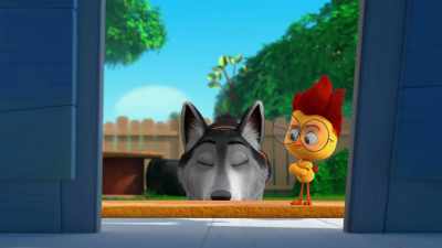 Working on a case?
Did you find clues on this mat? - The Chicken Squad