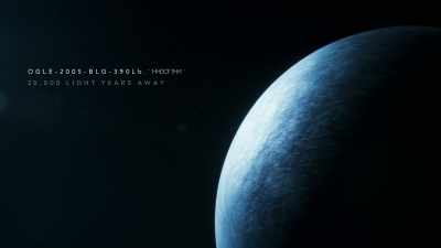 ...worlds so cold, their atmospheres
have frozen solid... - Universe