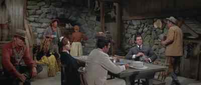 Would you care for some salt,
Mrs. Mallory? - Stagecoach