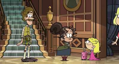 Would you care to take my bag? - The Loud House Movie