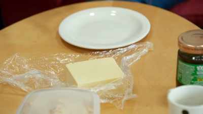 Would you cut from that
delicious block of cheddar - James May and the Dull Men