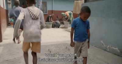 Would you get off
that place you're playing? - Swallow