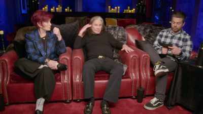Would you go down into some
underground bunker to do a seance? - The Osbournes Want to Believe