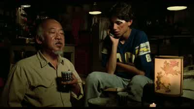 Would you go with me? - The Karate Kid