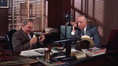 Would you have four footmen bring me a large ashtray - High Society