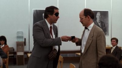 Would you hold my wallet while I take the test please - Spies Like Us