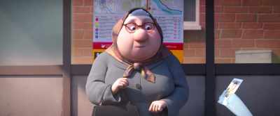 Would you like to comment
on this picture, old woman? - Ron's Gone Wrong