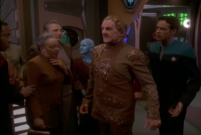 Would you like me
to have the Promenade cleared? - Star Trek: Deep Space Nine