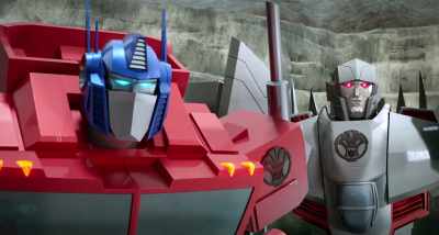 Would you like to see how well
I work with my new team? - Transformers: EarthSpark