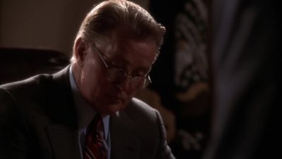 Would you like that
on the TelePrompTer? - The West Wing