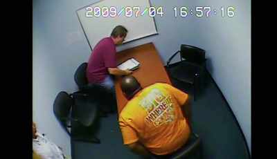 Would you mind hoppin' over
in that chair over there for me? Please? - Untold: The Murder of Air McNair