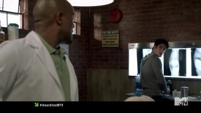 Would you mind
seeing who that is? - Teen Wolf