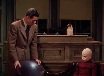 Would you mind sitting here? - The Boy with Green Hair