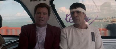 Would you mind stopping that damn noise - Star Trek IV: The Voyage Home