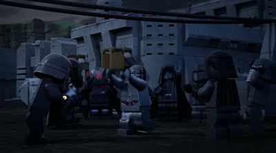 Would you please...
Could you just... This isn't funny. - Lego Star Wars Terrifying Tales