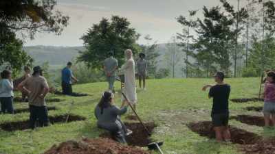 Would you please lie down in your ditches? - Nine Perfect Strangers
