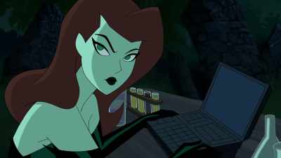Would you please stop fidgeting?
I really need to concentrate. - Batman and Harley Quinn