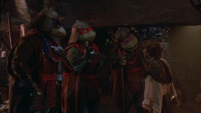 Would somebody please tell me what the heck is going on around here - Teenage Mutant Ninja Turtles III