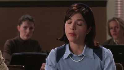 Would you support my decision
to ask her to leave class, - Introducing, Selma Blair