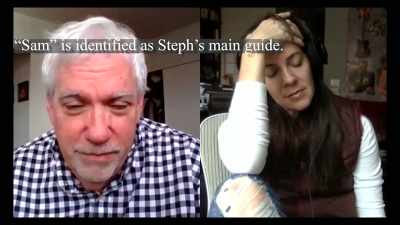 Would you walk our friend
Steph in to visit her council. - Hacking the Afterlife