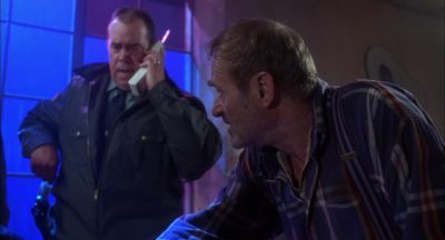 Would ya mind dumping that out before ya place it inside - Tales from the Crypt: Demon Knight
