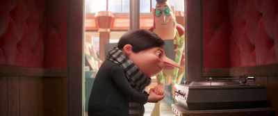 ♪ Wouldn't blame him
if he said to me ♪ - Minions: The Rise of Gru
