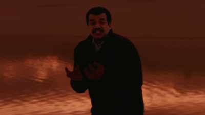 Wouldn't our tiny
ships be swallowed up
by the great unknown? - Cosmos: Possible Worlds