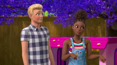 Wouldn't want Ken's parents
to wander back here - Barbie: A Touch of Magic