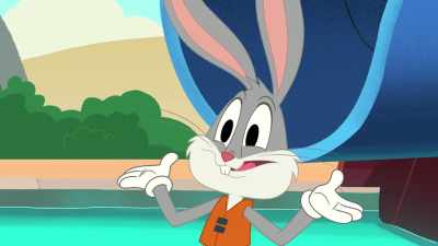 Wouldn't you want to slide
that loop-de-loops and splits? - Bugs Bunny Builders