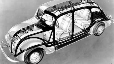 Wow a complete double somersault
and lands on its feet, - The Cars That Made America