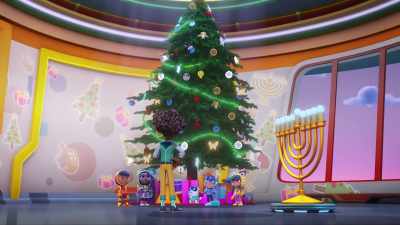 Wow, Action Pack! Mission Decorate
The Action Academy is complete. - The Action Pack Saves Christmas