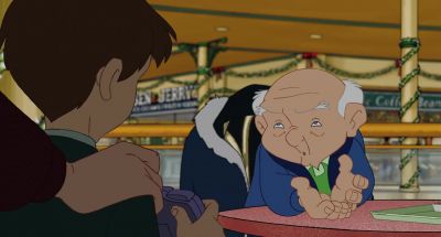 Wow Benjamin an Etch A Sketch Not too shabby - Eight Crazy Nights