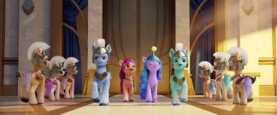 - Wow!
- Bow before our queen! - My Little Pony: A New Generation