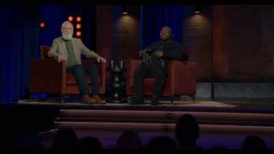 -Wow.
-[cheers, applause] - That’s My Time with David Letterman
