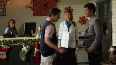 - Wow, doctor sadler,
here's my card - The Christmas High Note