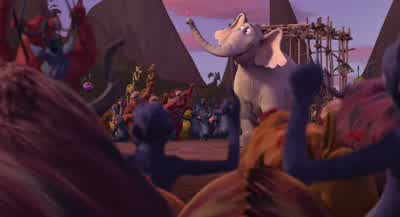 Wow! Easy everyone. Easy! Oh hi, Vlad. - Horton Hears a Who!