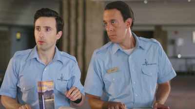 Wow, first day and we
can't trust you. - The Bellmen