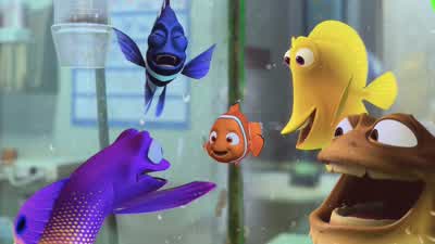 Wow, from the ocean! - Finding Nemo