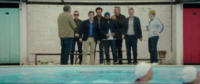 Wow, guys. So what have we
learnt from that? - Swimming with Men
