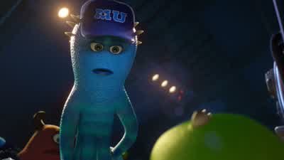 Wow. I didn't even know you were in there. - Monsters University