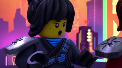 -Wow! I just jumped on air.
Hurry! - Ninjago: Masters of Spinjitzu