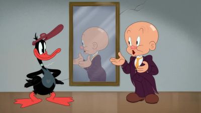 Wow, I look great. - Looney Tunes Cartoons