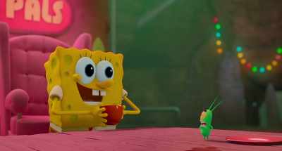 Wow! I love it! [babbling] - Plankton: The Movie