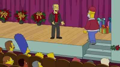 Wow. I'm looking at everything
with new eyes. - The Simpsons: O C'mon All Ye Faithful