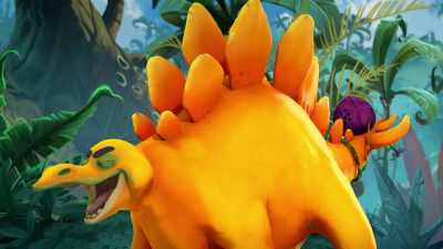 Wow! I'm Marsh-o-Saurus, hear me roar! - Gigantosaurus