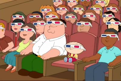Wow. It looks like Michael Jackson's
coming right at me. - Family Guy