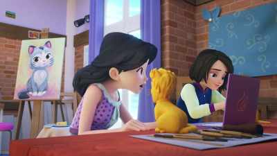 Wow. It's my dream
to go to Paris one day. - LEGO Friends: Girls on a Mission