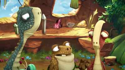 Wow! I've never seen Tiny so sad. - Gigantosaurus