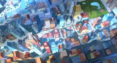 Wow Junior is right There is a parking problem in this city - Curious George