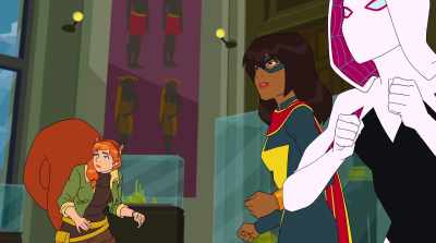Wow, we just met - Marvel Rising: Playing with Fire